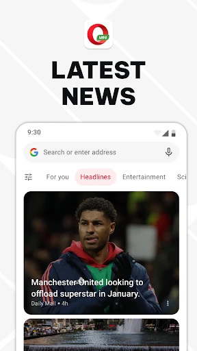 Opera Mini: Fast Web Browser screenshot