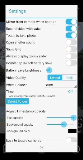 Timestamp Camera screenshot