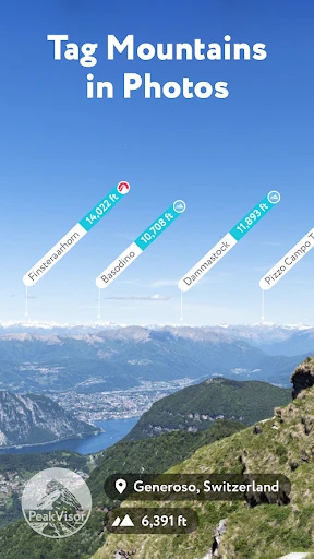 PeakVisor - 3D Maps & Peaks ID screenshot