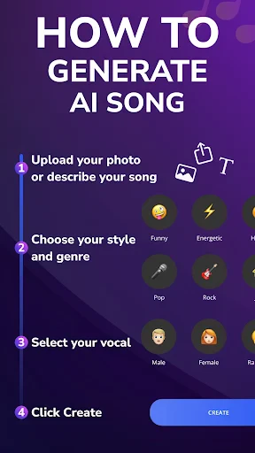 AI Song Generator - Mozart AI screenshot