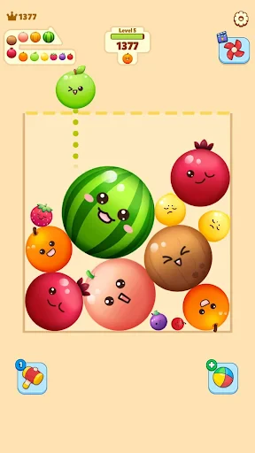 Fruit Merge-Juicy Melon Puzzle screenshot