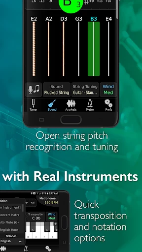 TonalEnergy Tuner & Metronome screenshot