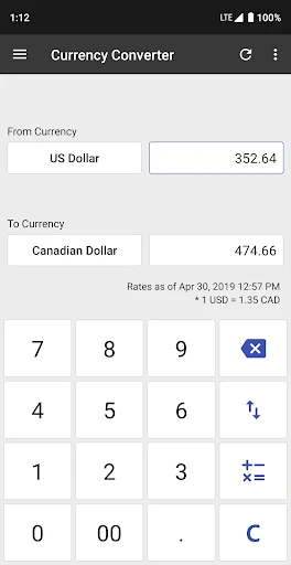 ClevCalc - Calculator screenshot