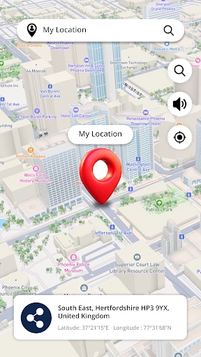 Street View Map and Navigation screenshot