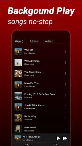Offline Mp3 Player- uBand screenshot