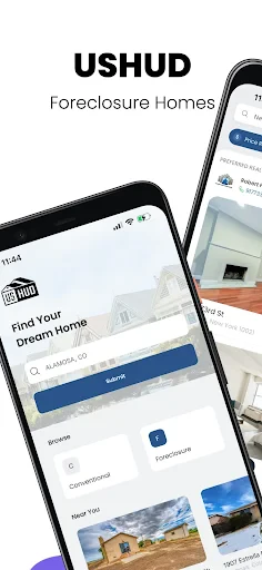 USHUD Foreclosure Home Search screenshot