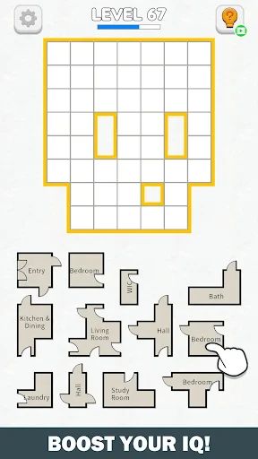 Room Sort - Floor Plan Game screenshot