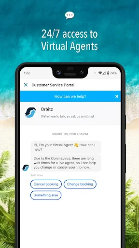 Orbitz Hotels & Flights screenshot