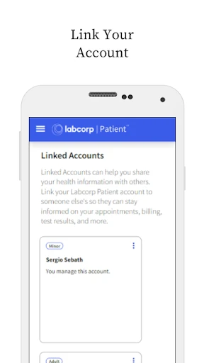 Labcorp | Patient screenshot