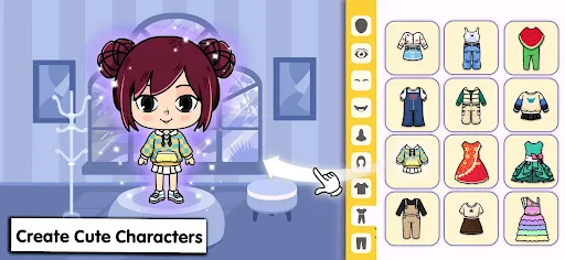 Tizi Princess Home Design Game screenshot
