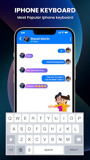 iPhone Keyboard screenshot