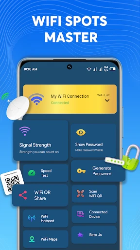 WiFi Password Show WiFi Master screenshot