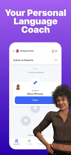 Praktika – AI Language Tutor screenshot