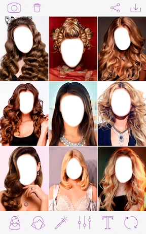 Virtual Hair Style Changer screenshot
