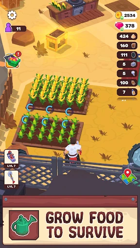 Wasteland Life: Survival Idle screenshot