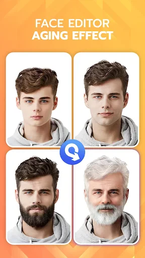FaceLab Face Editor App, Aging screenshot