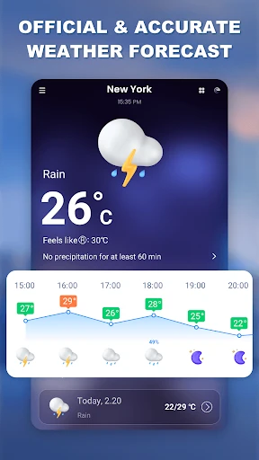 Weather app - Radar & Widget screenshot