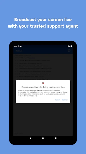 LogMeIn Rescue Customer screenshot