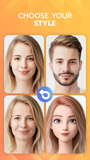 FaceLab Face Editor App, Aging screenshot
