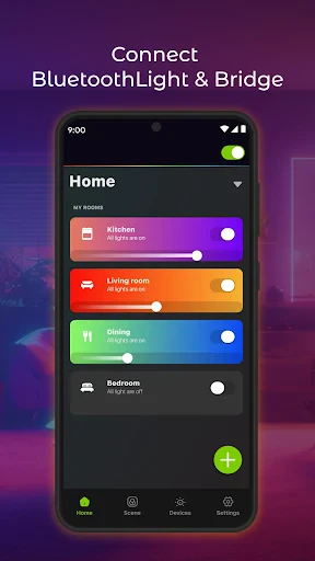 Hue Light App Remote Control screenshot