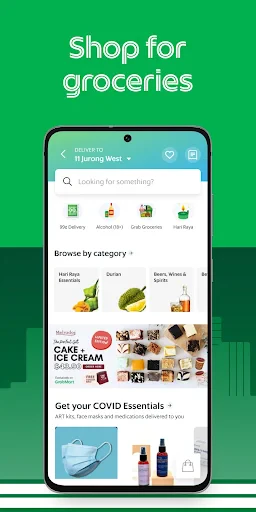 Grab - Taxi & Food Delivery screenshot