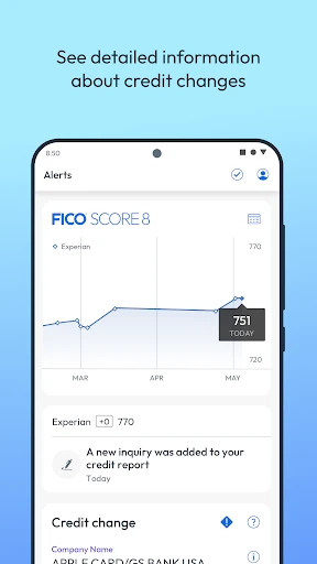 myFICO: FICO Credit Check screenshot