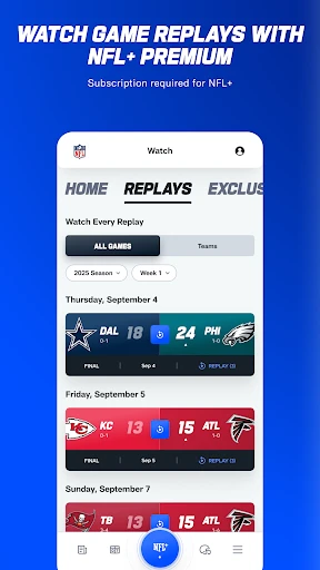 NFL screenshot
