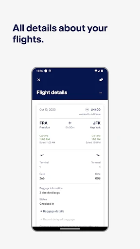 Lufthansa screenshot