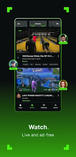 Kick: Live Streaming screenshot