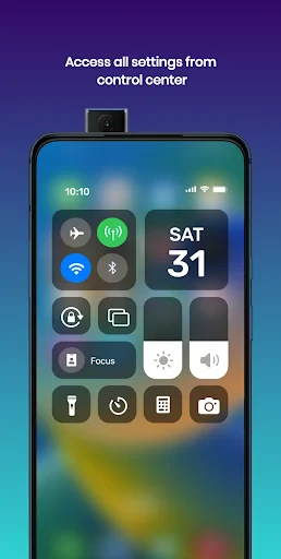 iPhone Control Center iOS 16 screenshot