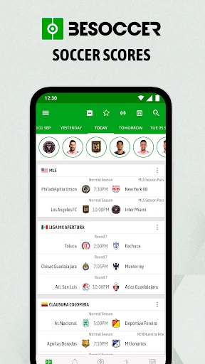 BeSoccer - Soccer Live Score screenshot
