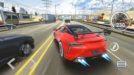 Traffic Driving Car Simulation screenshot