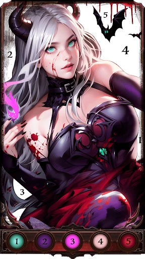 Dark, Horror Color by Number screenshot