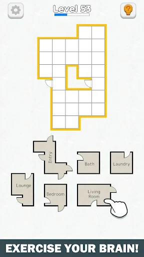 Room Sort - Floor Plan Game screenshot