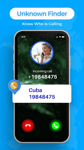 Mobile Number Locator App screenshot