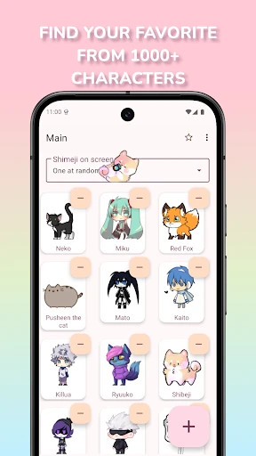 Shimeji: Screen Buddies screenshot