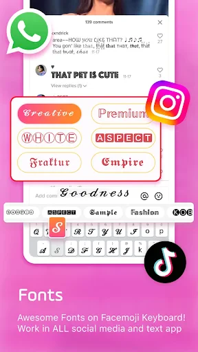 Facemoji AI Emoji Keyboard screenshot