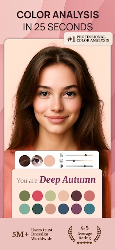 Color Analysis - Dressika screenshot