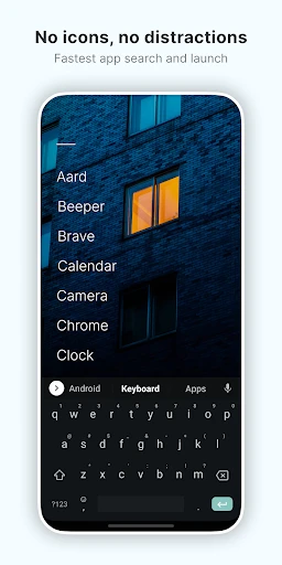 Olauncher. Minimal AF Launcher screenshot