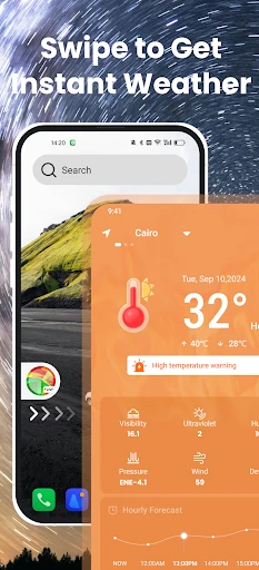 Daily Weather Launcher - Radar screenshot