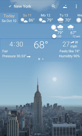 YoWindow Weather screenshot