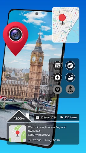 GPS Photo: With Location & Map screenshot