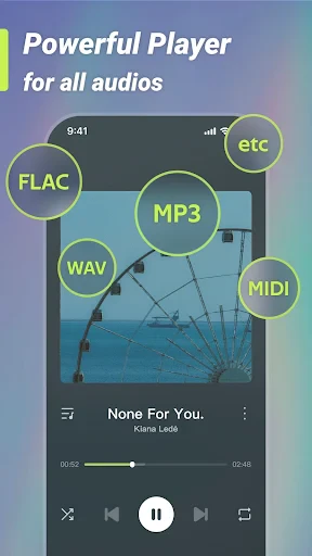 Weezer-Lite, MP3 Music player screenshot