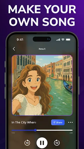 AI Song Generator - Mozart AI screenshot