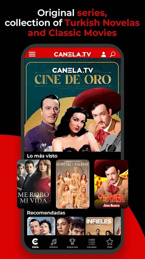Canela.TV Series and movies screenshot