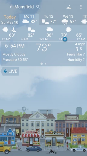 YoWindow Weather and wallpaper screenshot