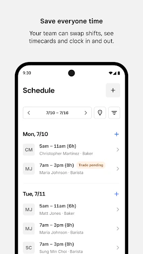 Square Team screenshot