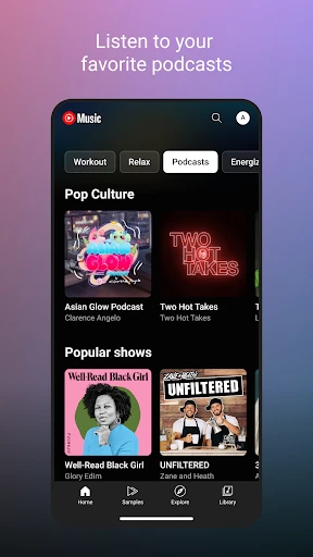 YouTube Music screenshot