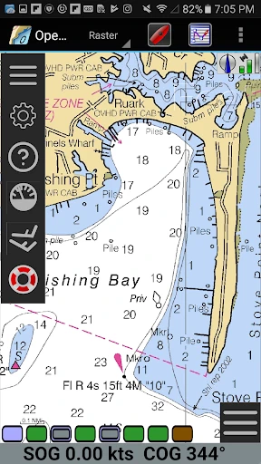 OpenCPN screenshot