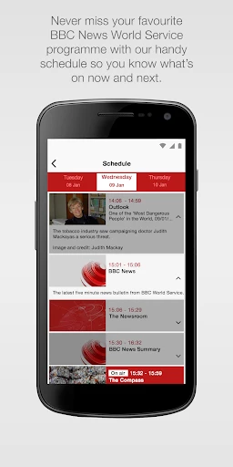 BBC World Service screenshot